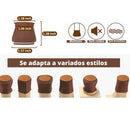 Protectores de Silicona para Patas de Silla | Kit 16 Piezas