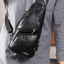Bolso Cruzado de Cuero Unisex