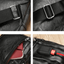 Bolso Cruzado de Cuero Unisex
