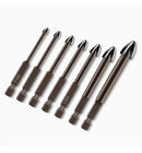 Kit 7 Brocas Universales Indestructibles