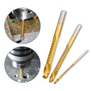 Kit Completo 6 Brocas Escalonadas de Titanio
