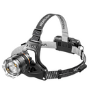 Linterna Frontal Recargable USB con Zoom de Alta Potencia