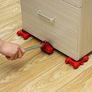 Kit para Mover Muebles Pesados con Ruedas